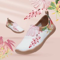 UIN Tropical Blossom Damen Schuhe aus Leinen Sommerschuhe Stoffschuhe Sneaker