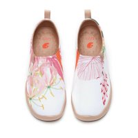 UIN Tropical Blossom Damen Schuhe aus Leinen Sommerschuhe...